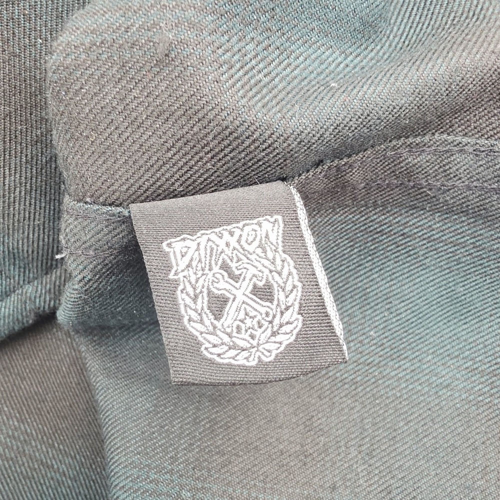 Dixxon Flannel Company‎ Mens XL Black Forest Green Black Plaid Button Down Shirt - Picture 10 of 10
